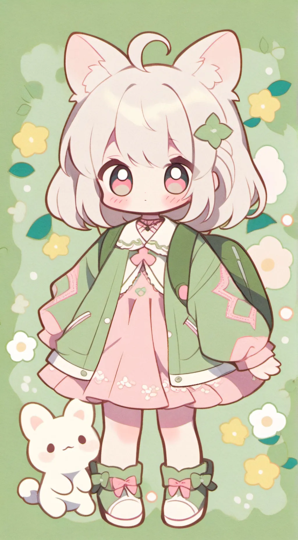 ai character: Котя  background