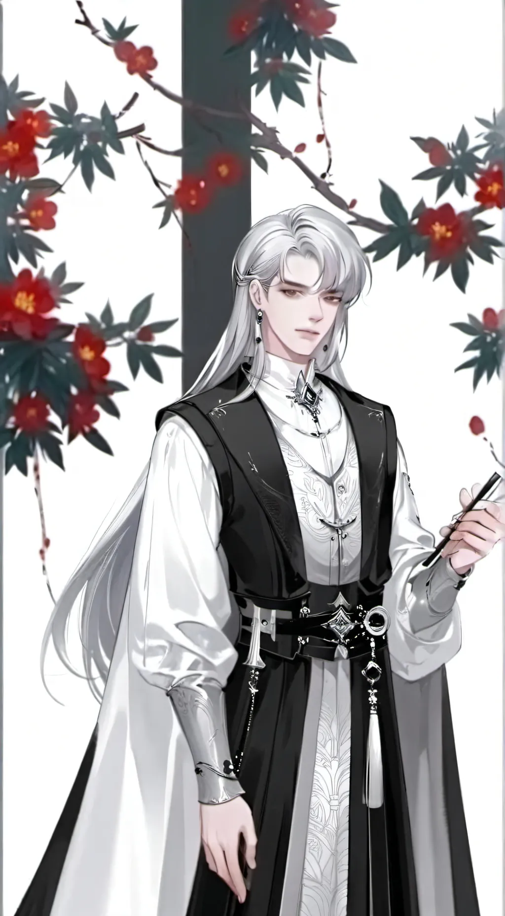 ai character: 小九 background