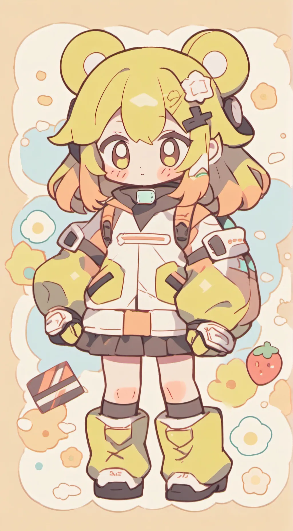 ai character: robborino avocadin background