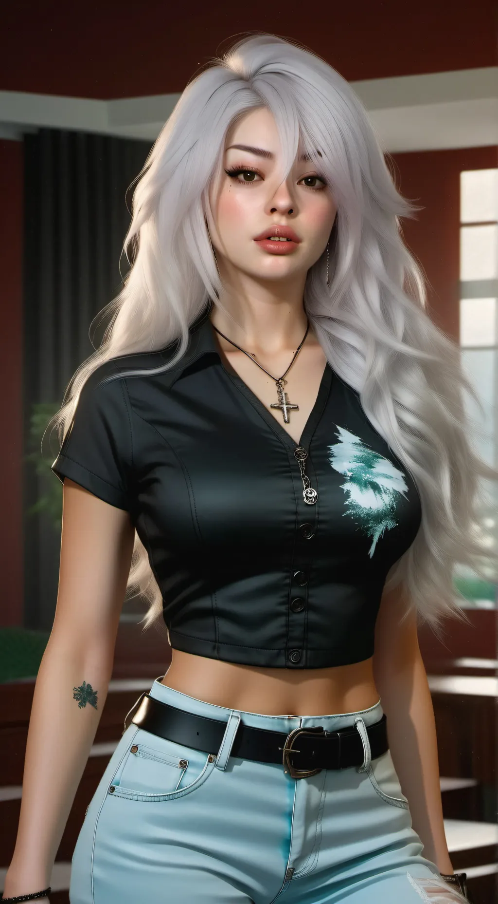 ai character: Alexa black background