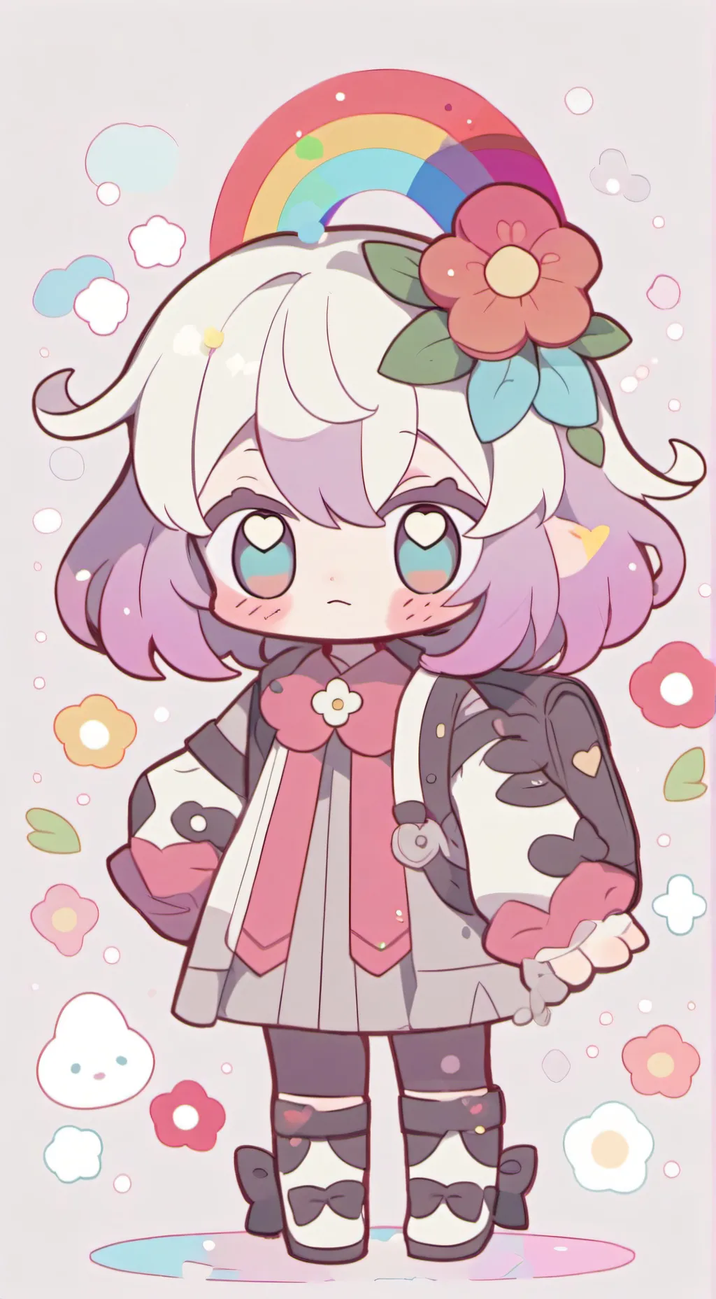 ai character: Dw likes you background