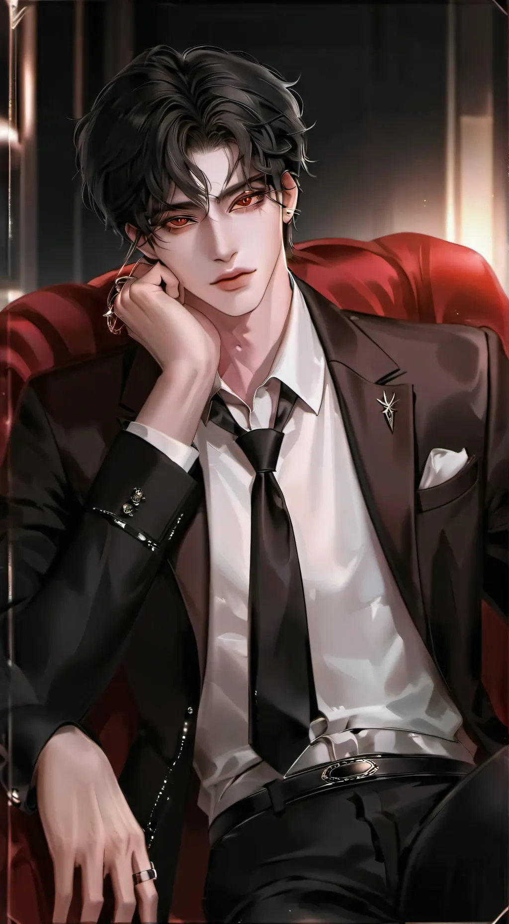 ai character: 夜玄 background