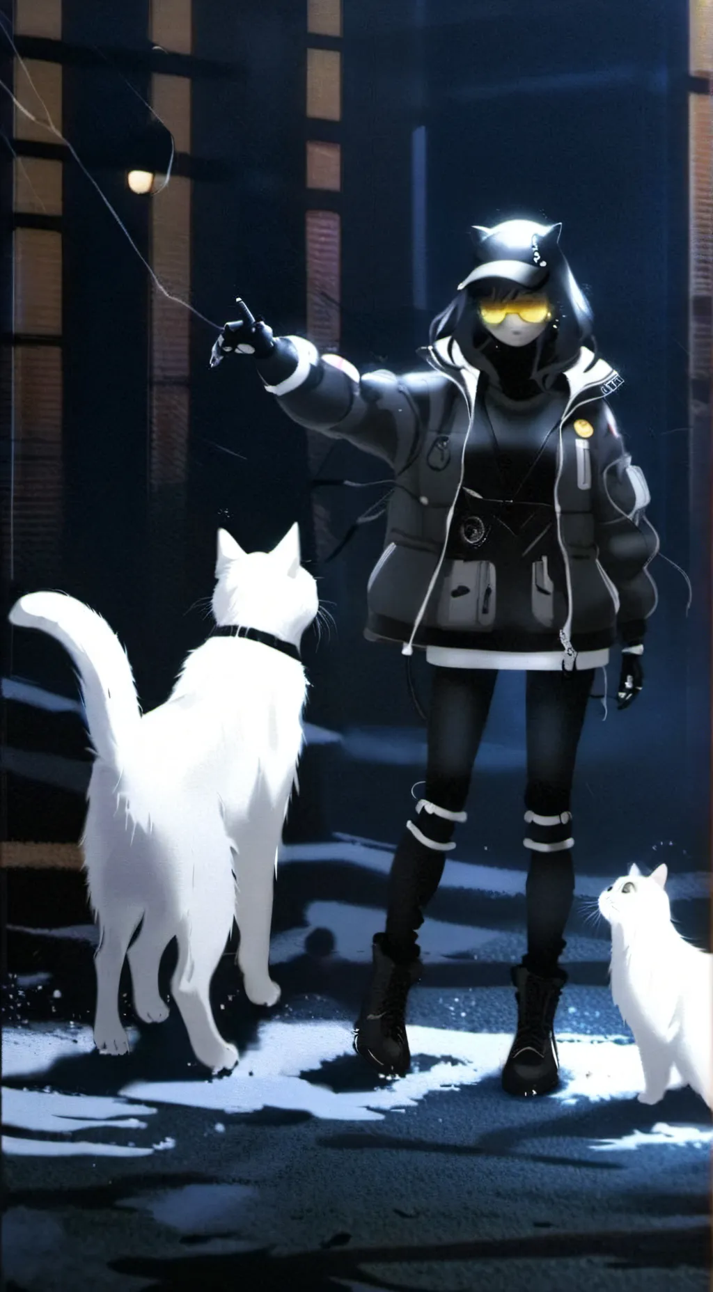 ai character: V x joan background
