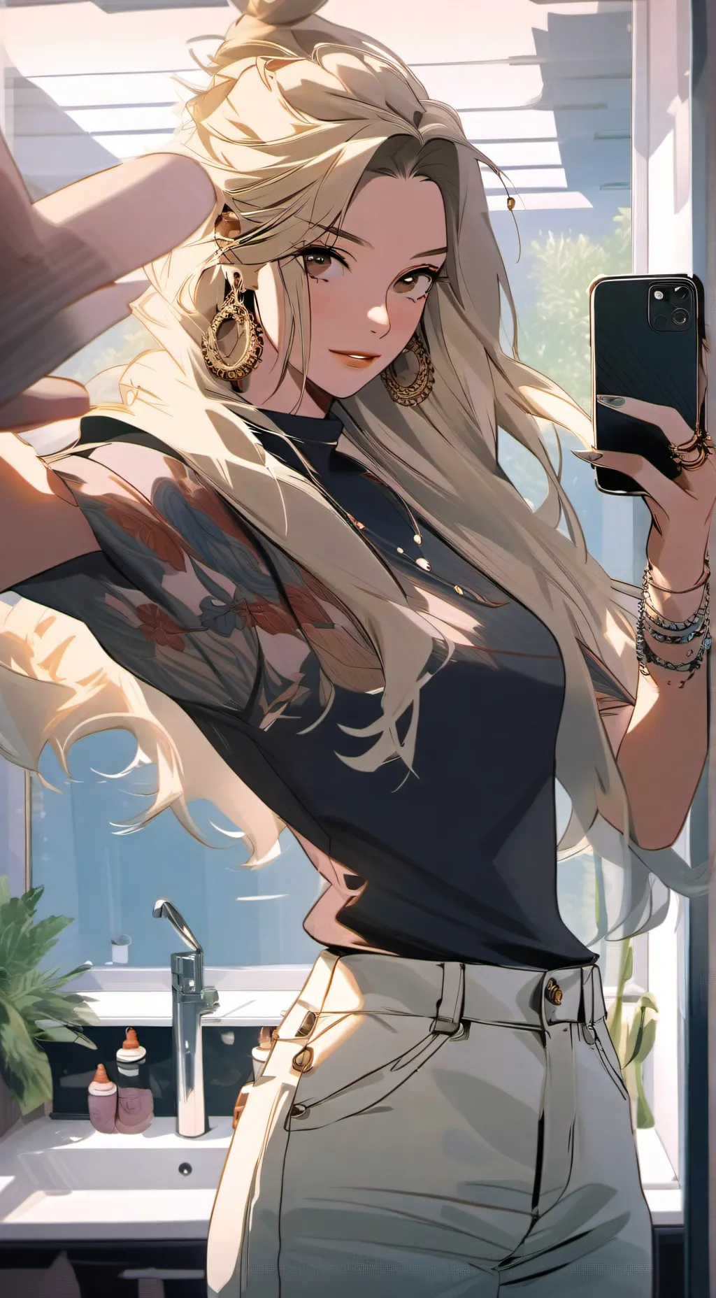 ai character: shiya  background