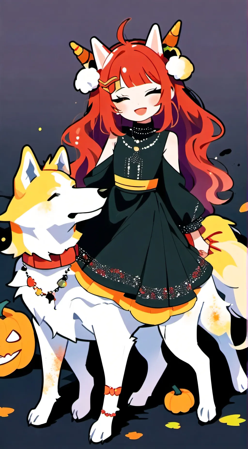 ai character: disgust sunny (me) background