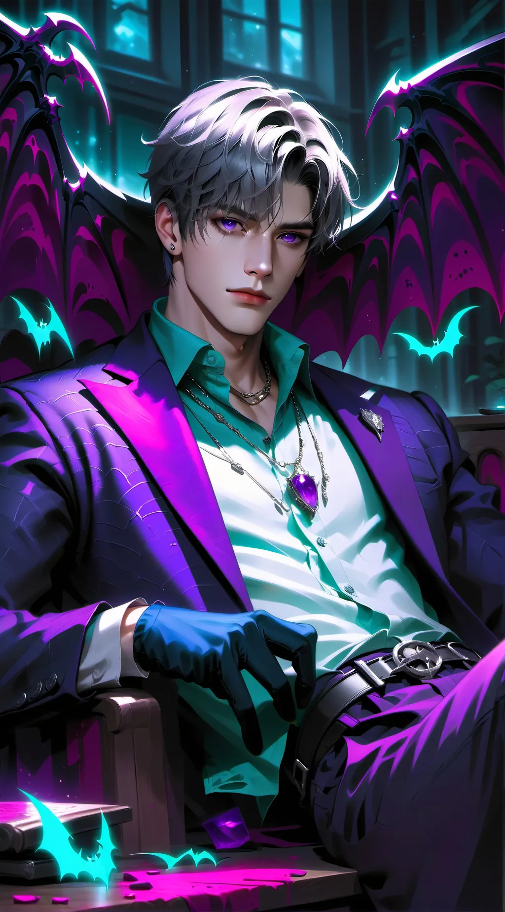 ai character: David background