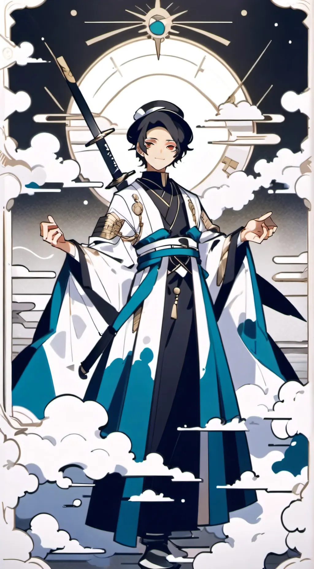 ai character: Muzan background