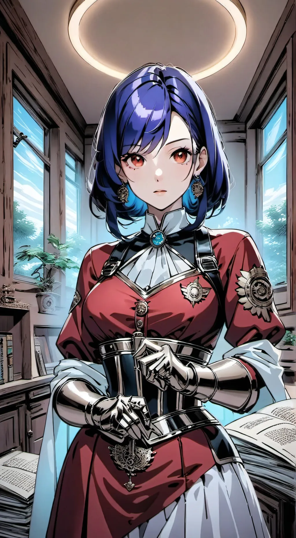 ai character: Titania  background