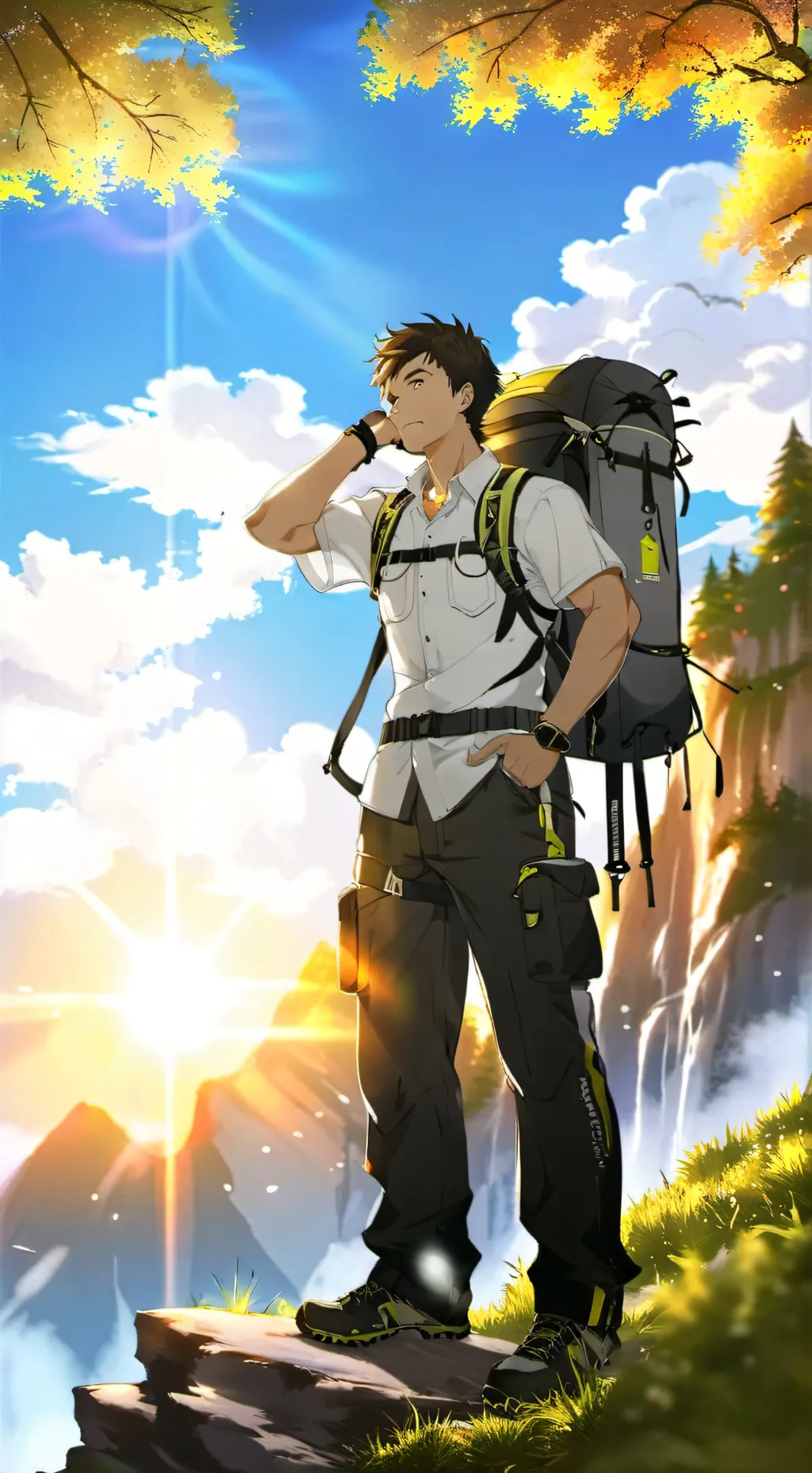 ai character: BarryModernTrainer background