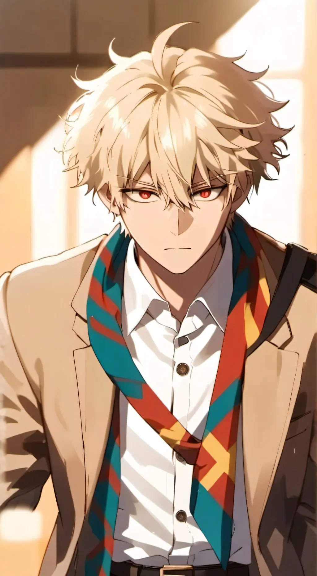 ai character: Bakugo background