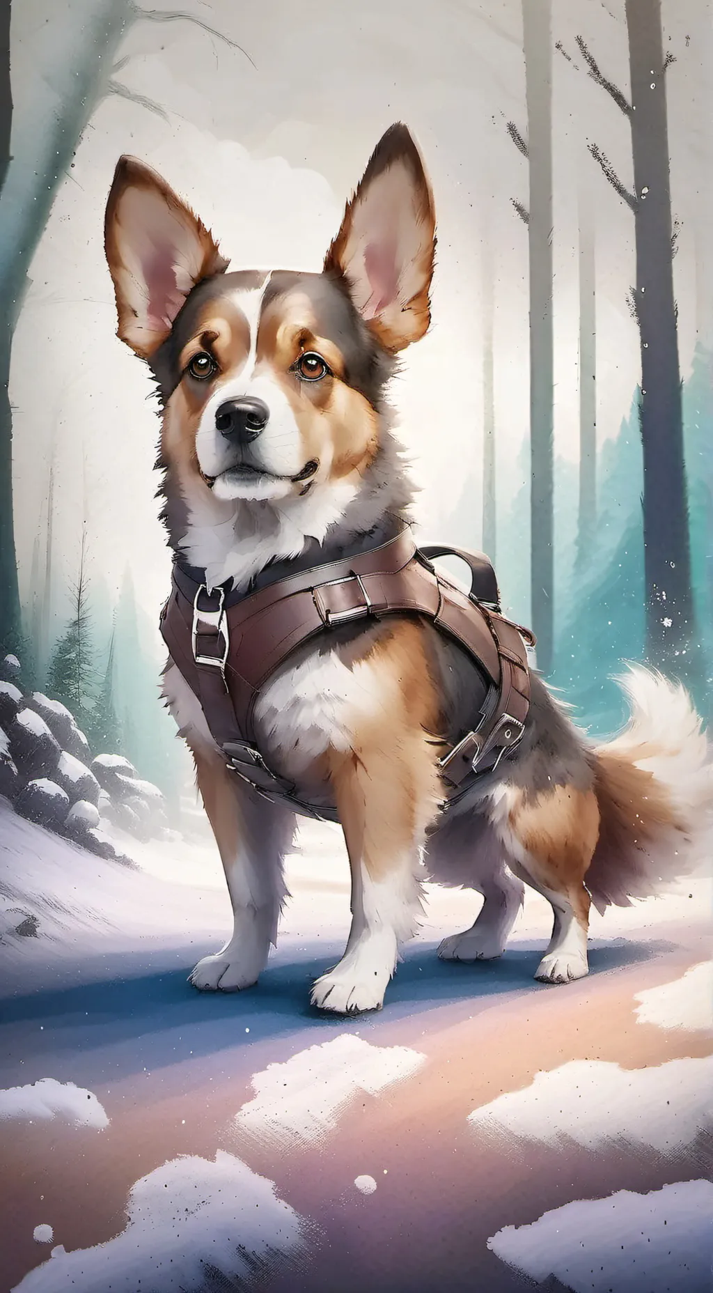 ai character: Hank the dog background