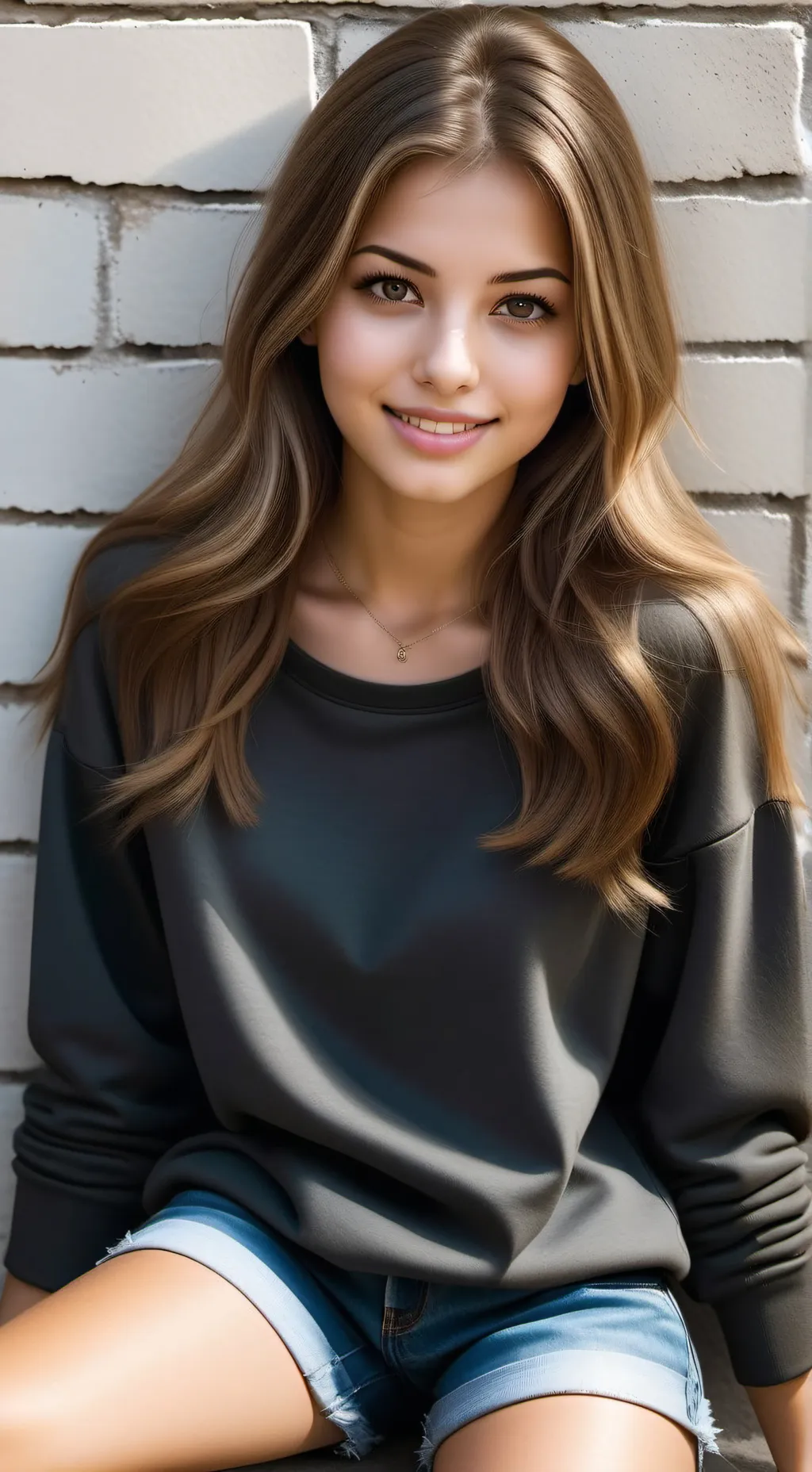 ai character: Danielle  background