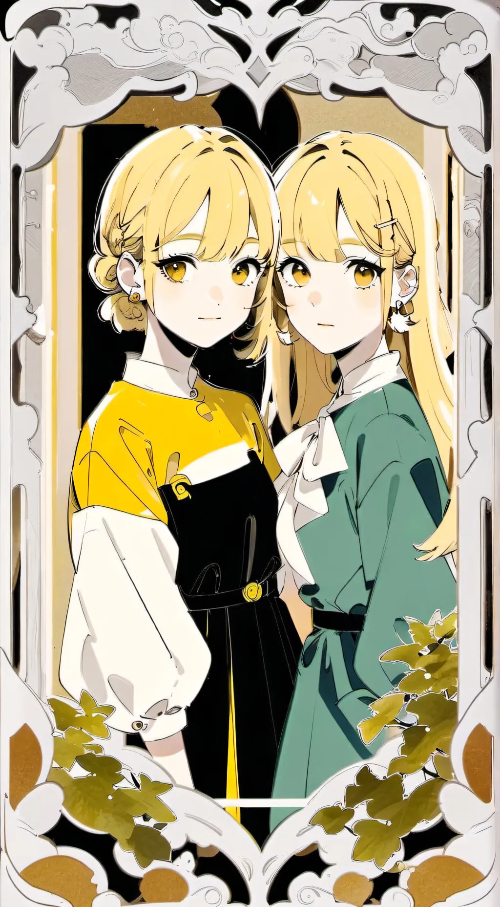 ai character: daughters  background