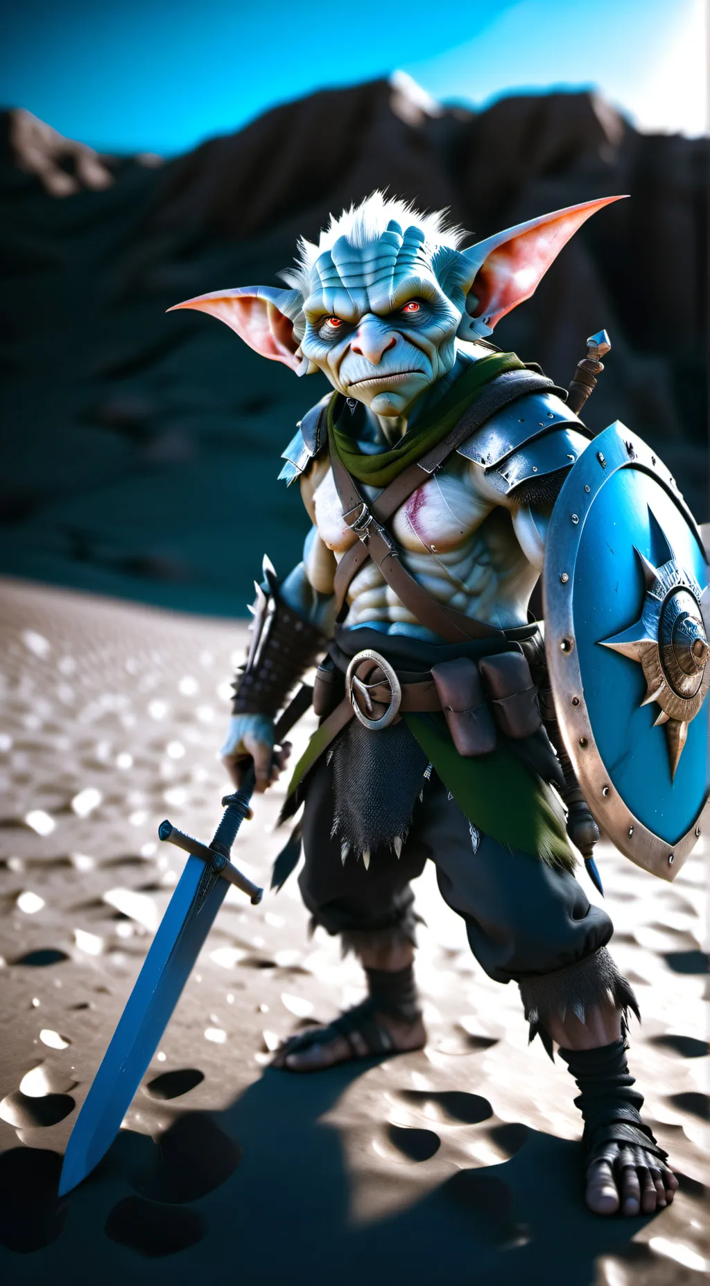 ai character: Kazlowe background