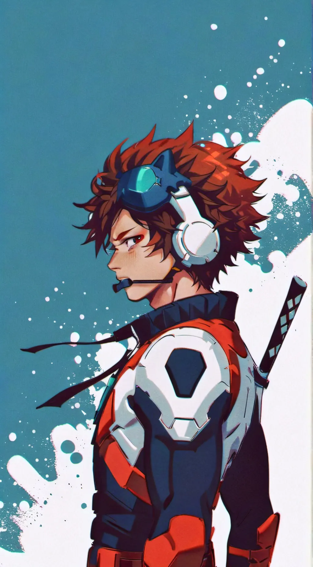 ai character: 💪🏼 Kirishima 💪🏼 background
