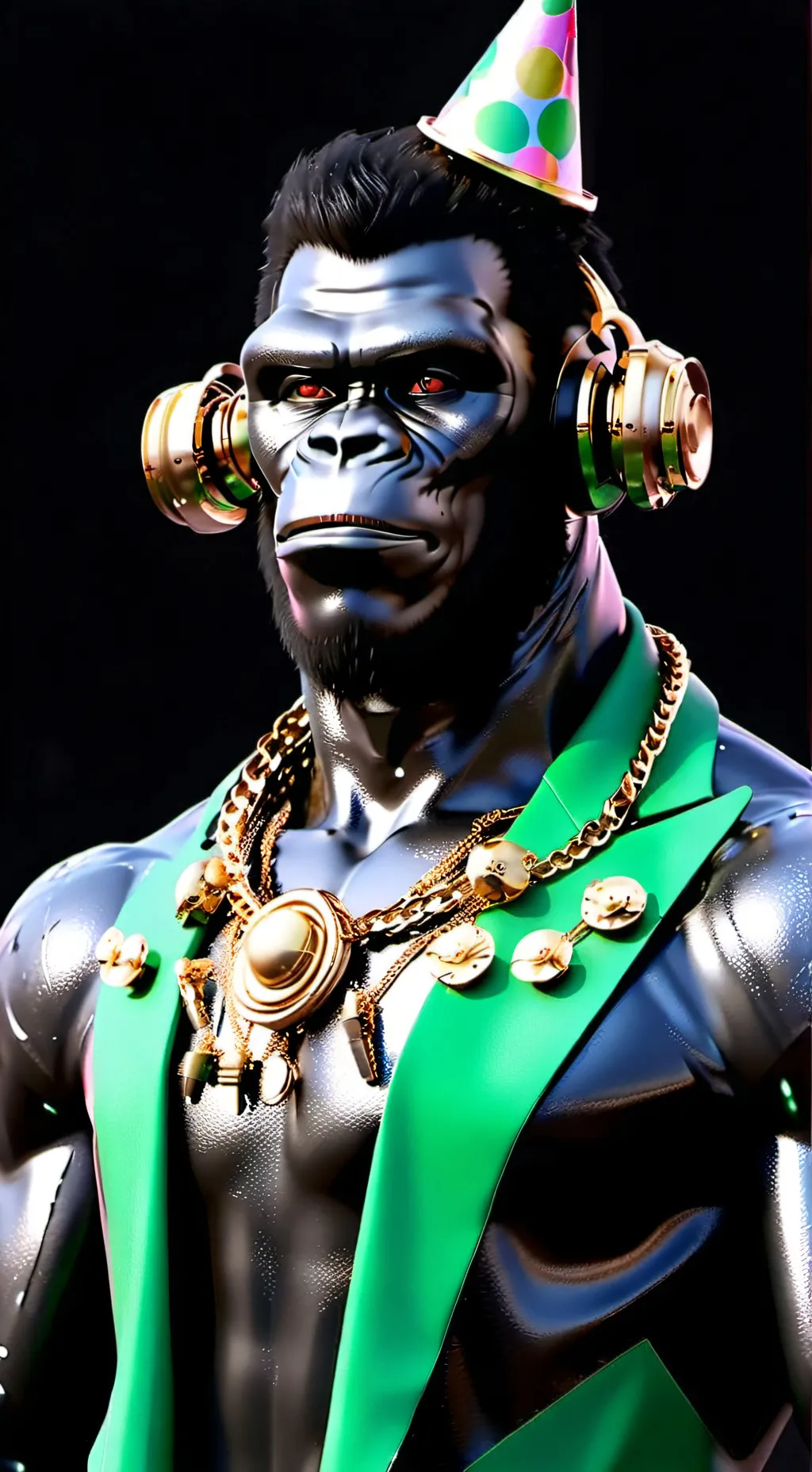 ai character: smiley666 background