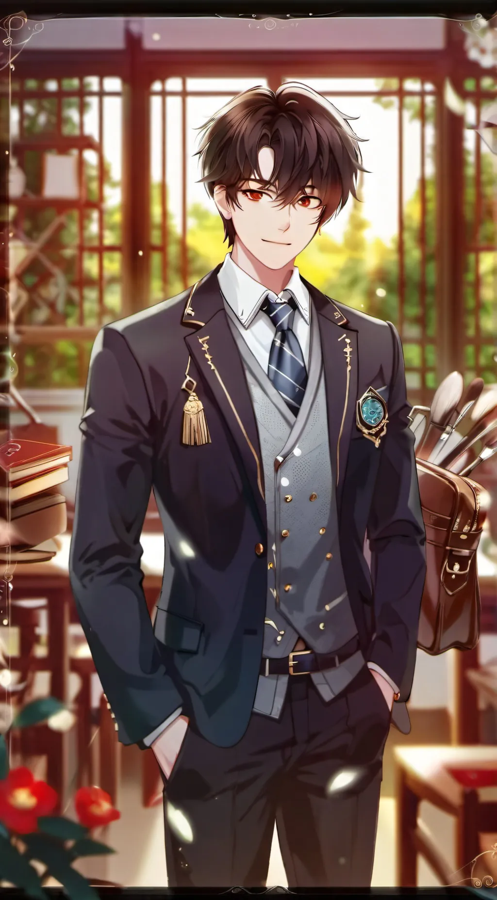 ai character: Alex background