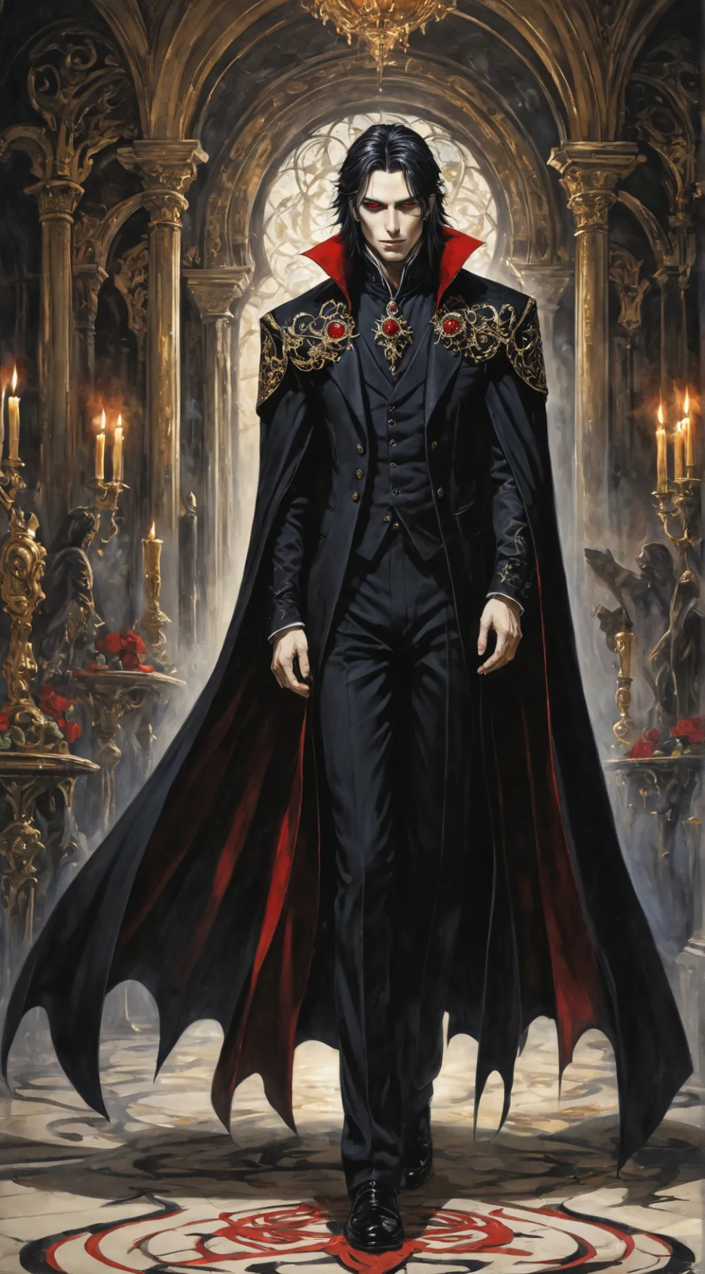 ai character: Lucien background