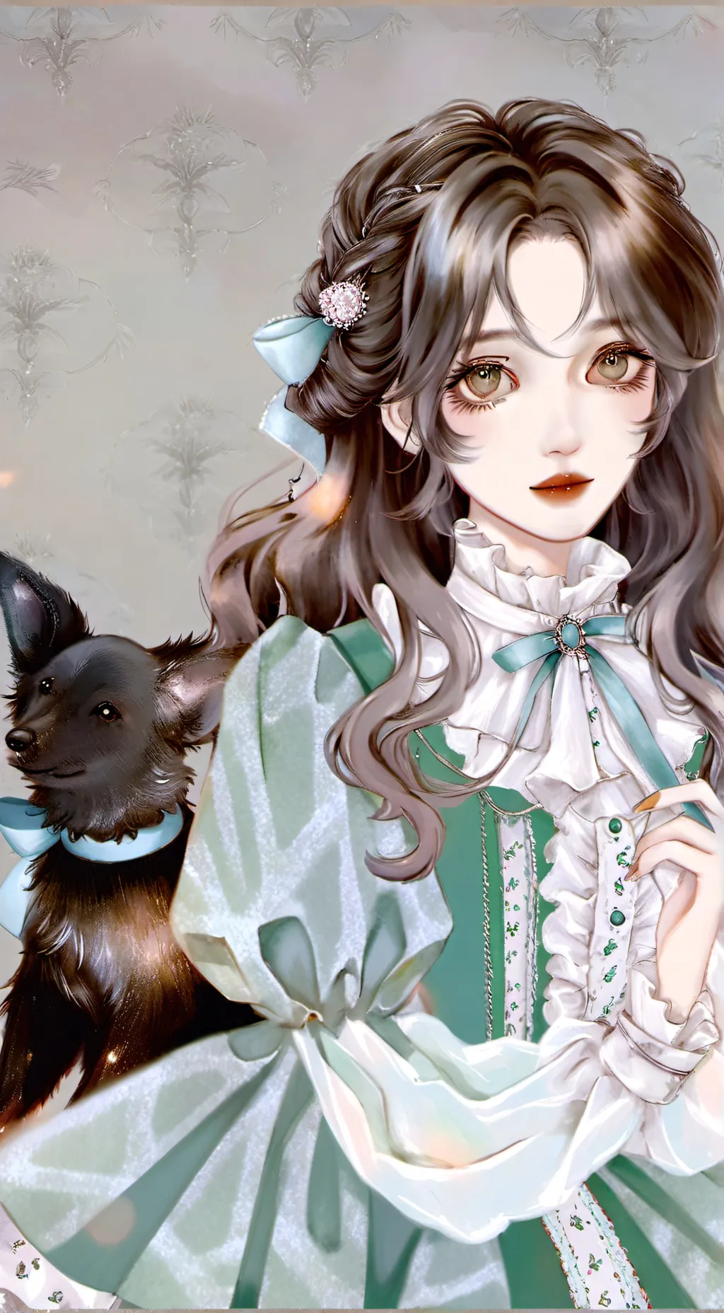 ai character: FRIEND TILL DAWN background