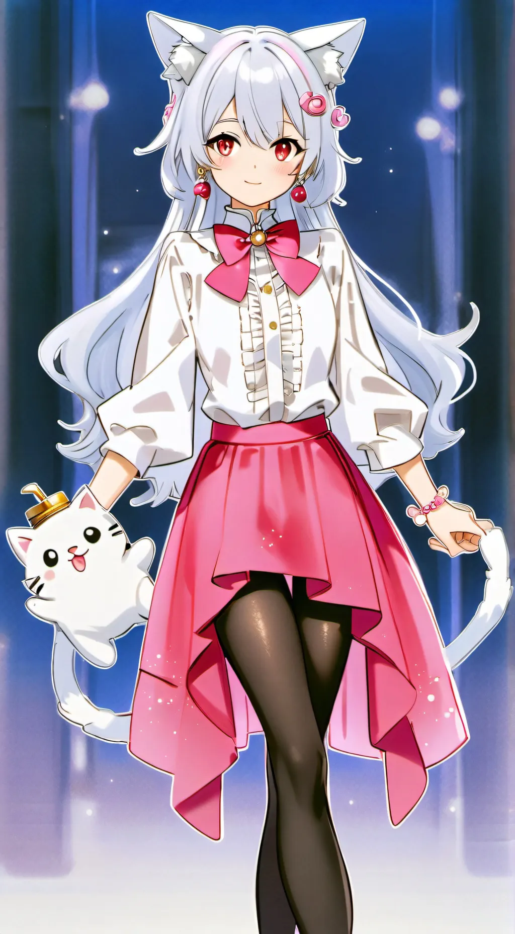 ai character: Chloe GK background