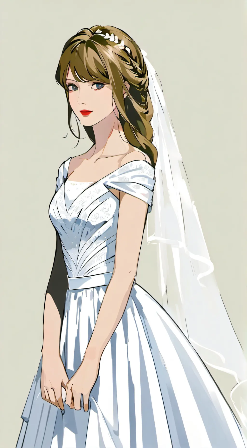 ai character: Bride of America background