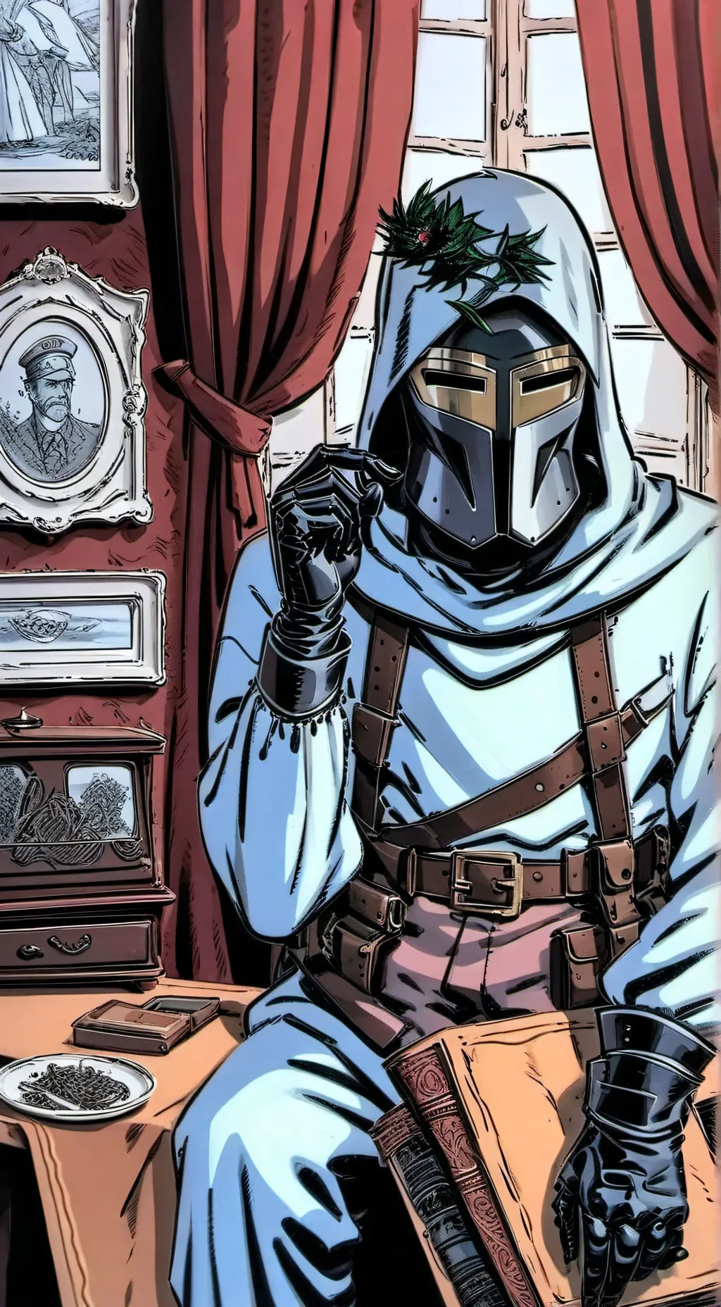 ai character: Master hunter background