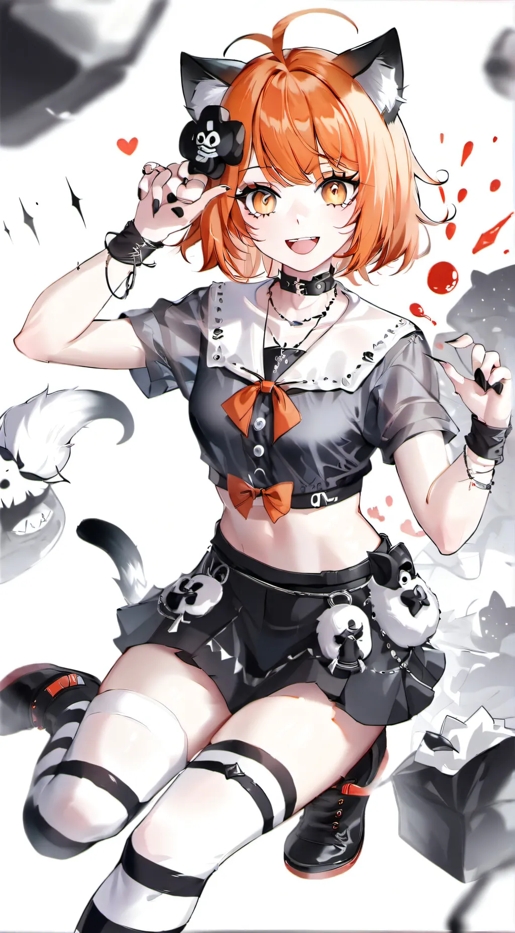 ai character: Tora background
