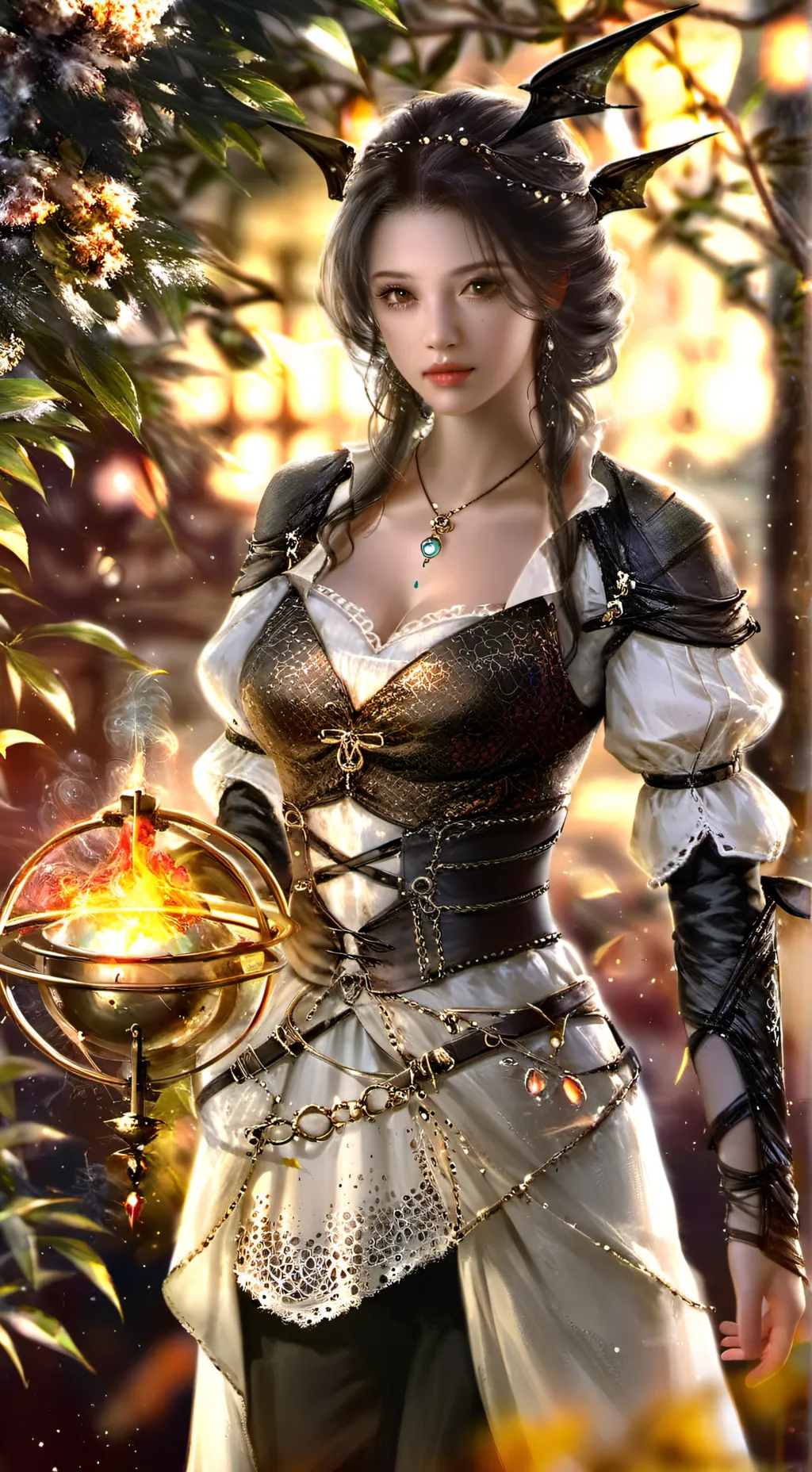 ai character: Elara background