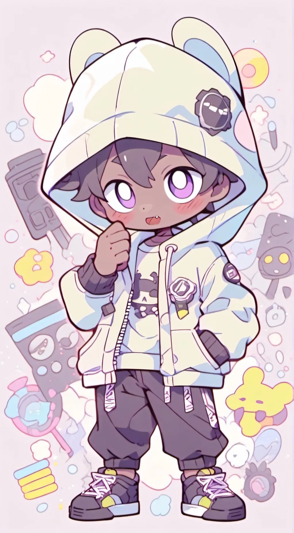 ai character: Cosmo background