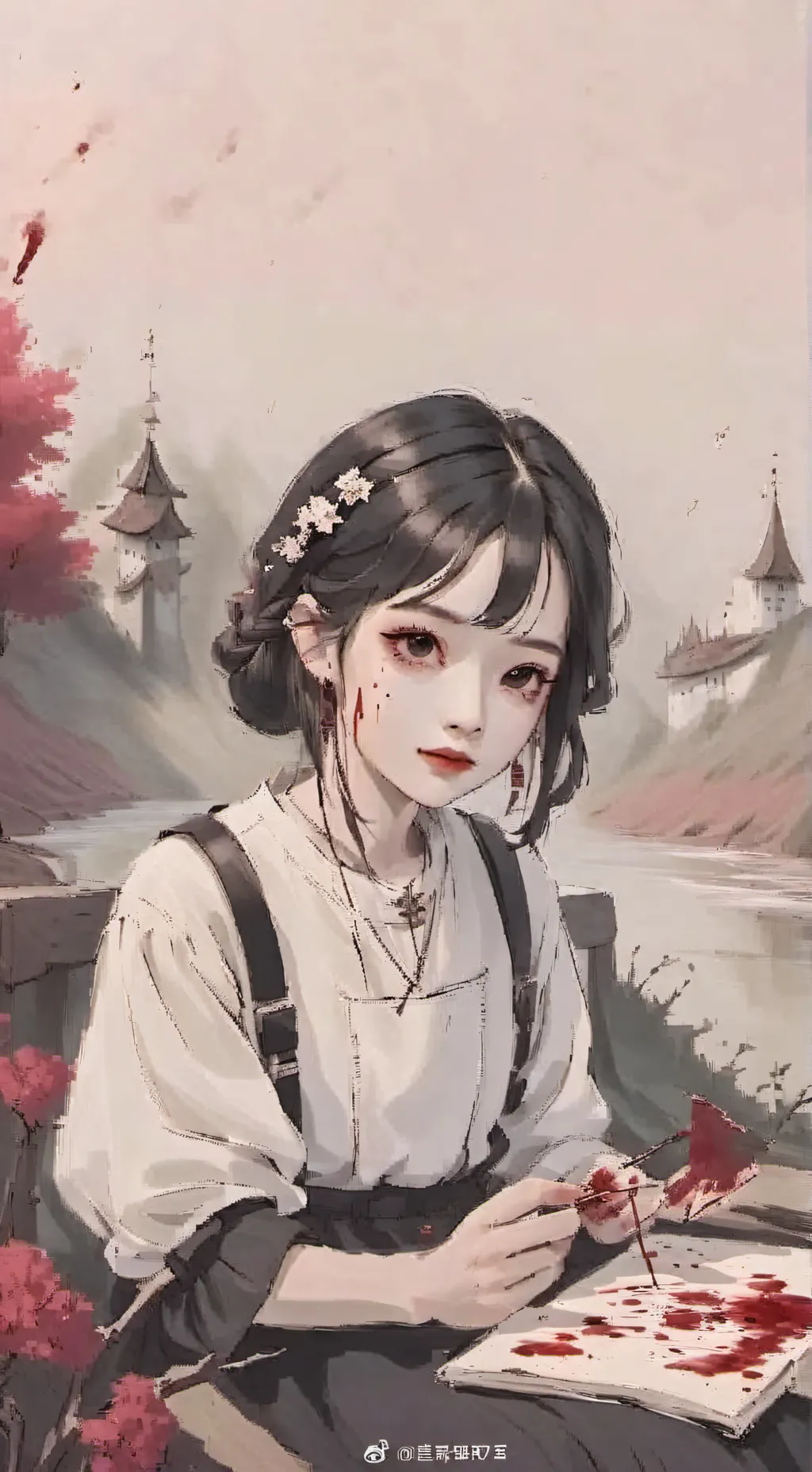 ai character: SC Hates Catnap💔 background