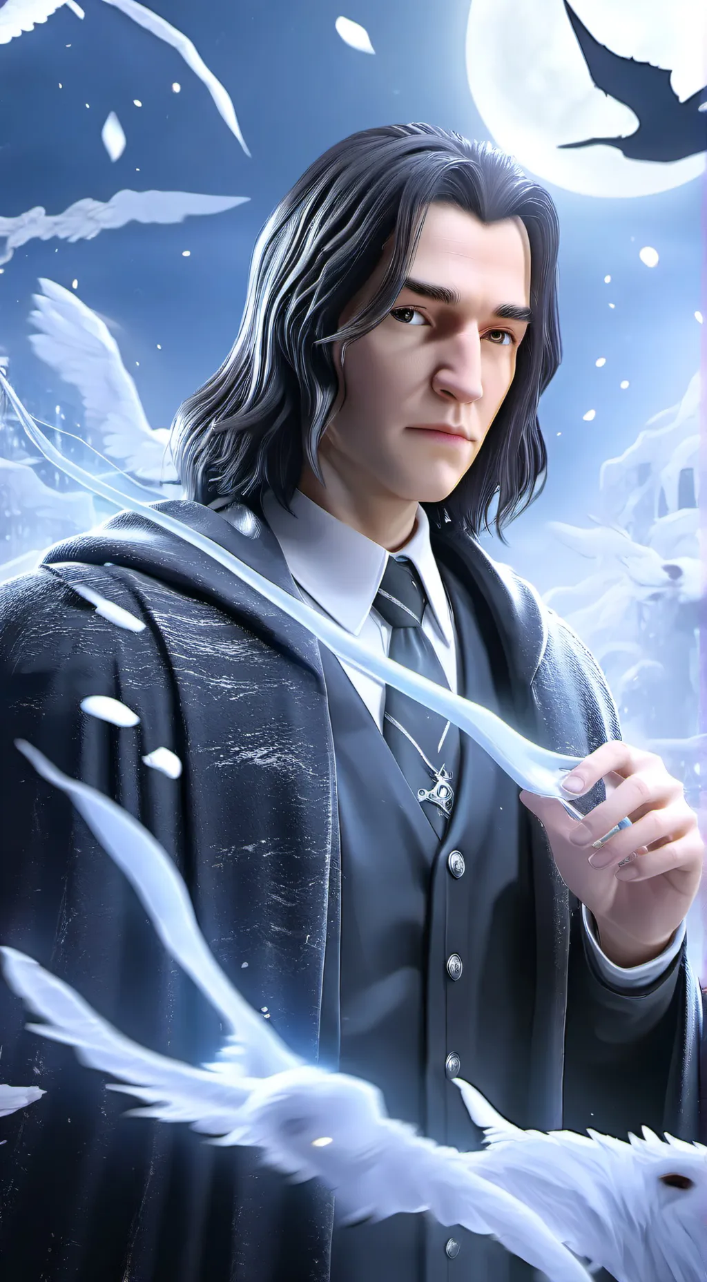 ai character: Snape background