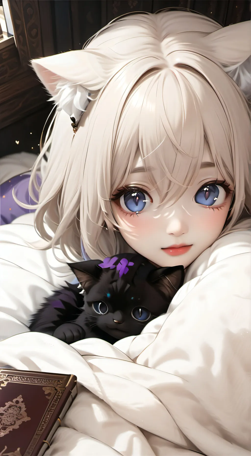 ai character: Purply Whisper background