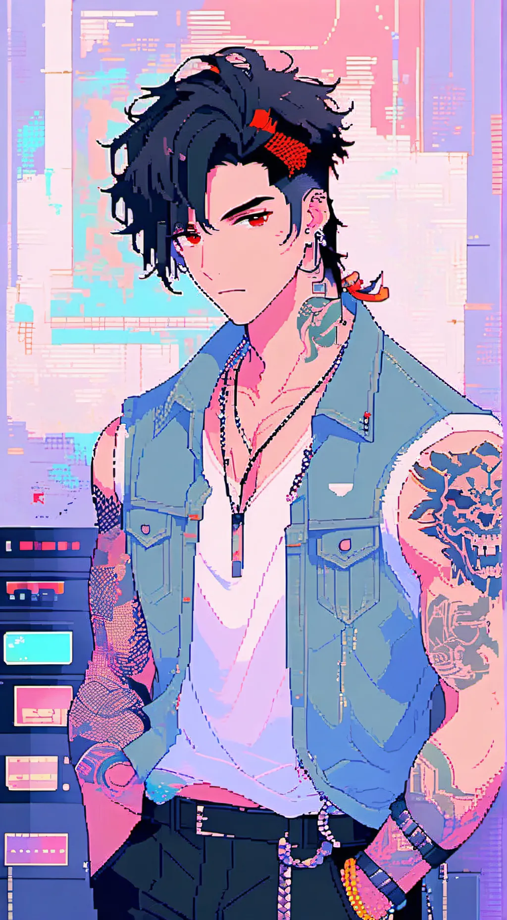 ai character: Johnny background