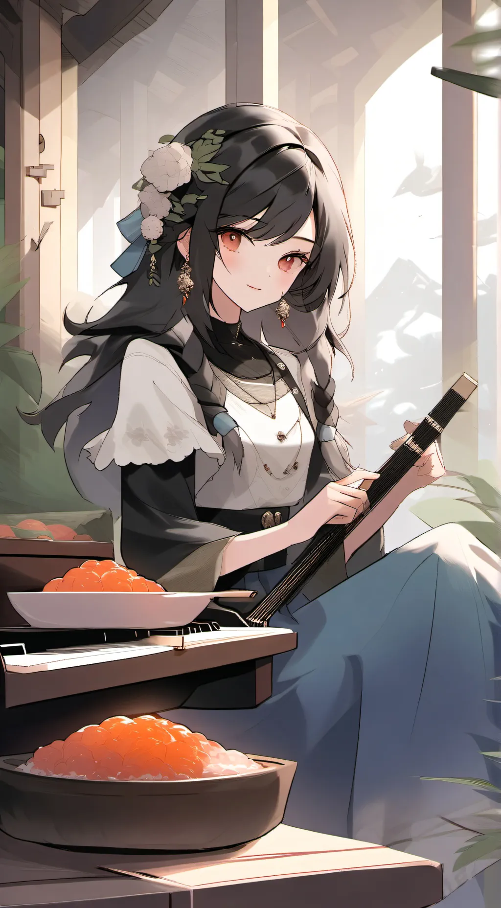 ai character: Rin Kogane background