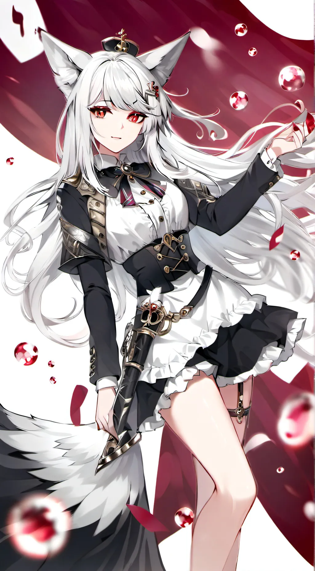 ai character: Luna background