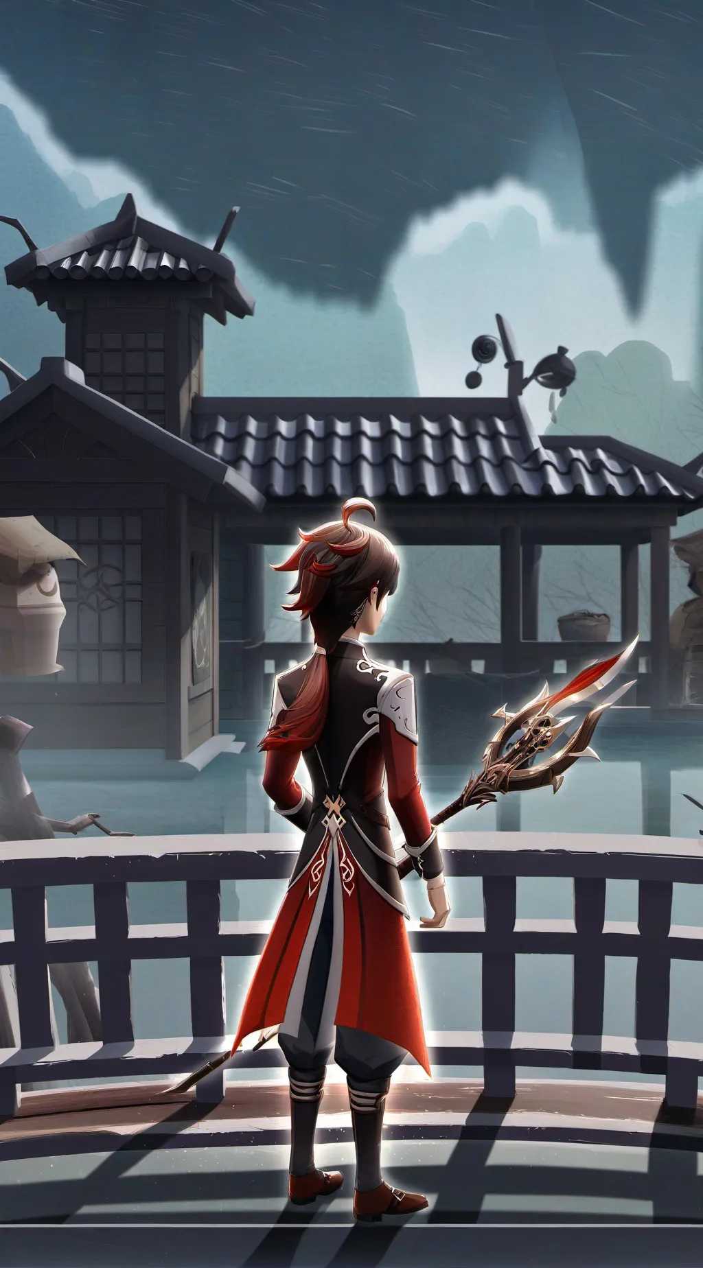 ai character: for posting stuff background