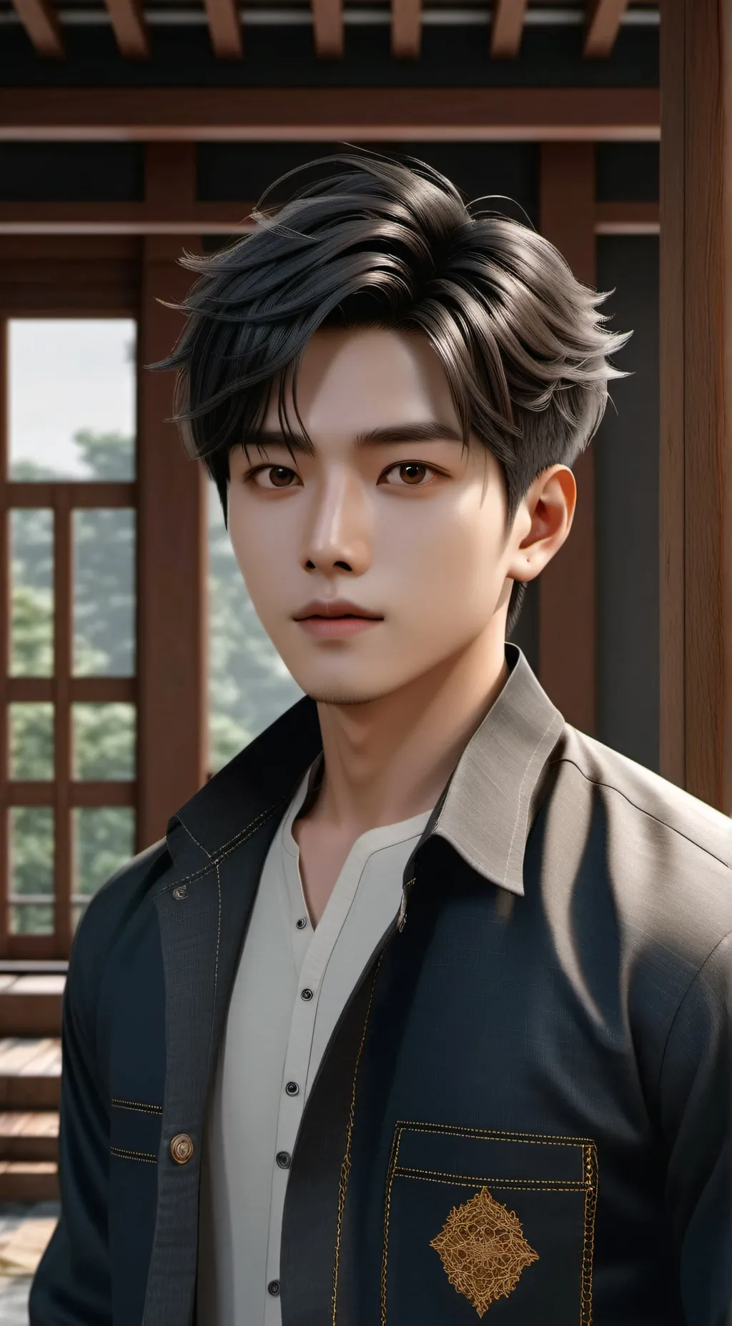 ai character: Evan Leonhart background