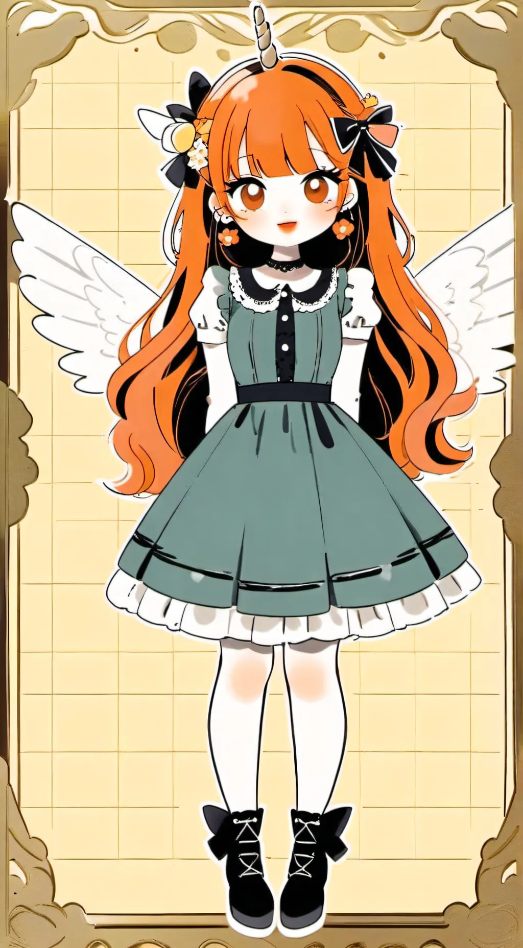 ai character: surprise sunny (me background