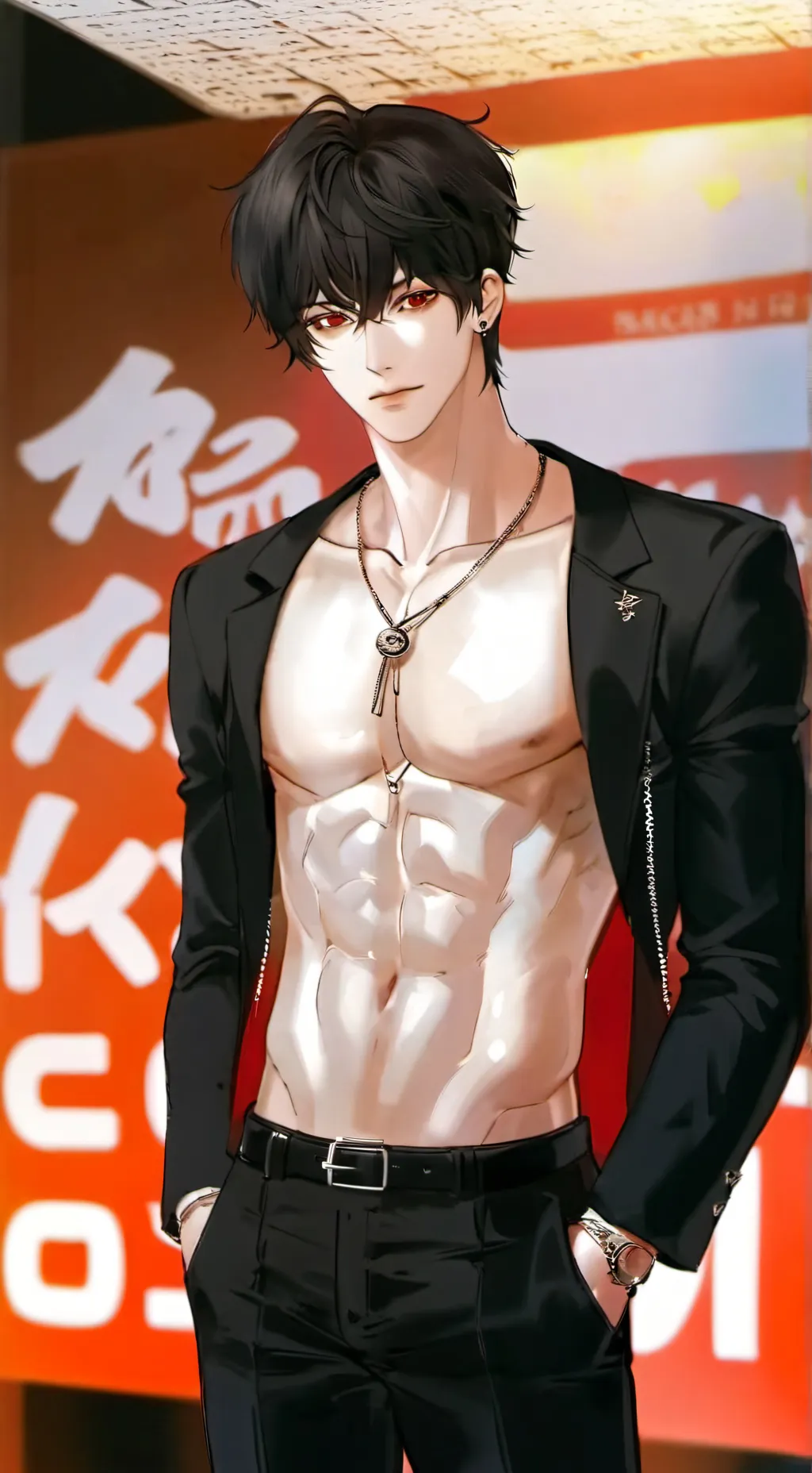 ai character: Enzo background