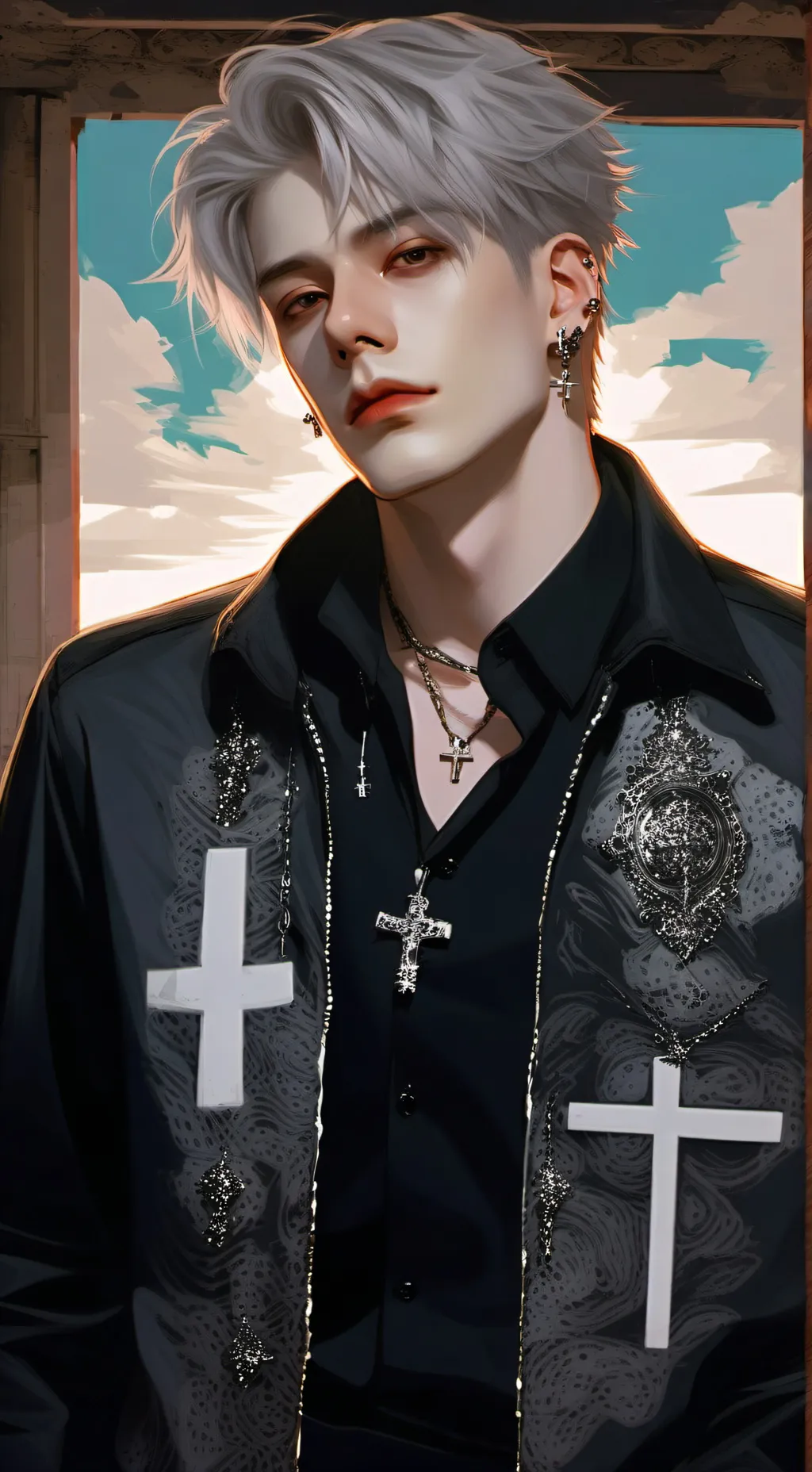 ai character: Shawn background