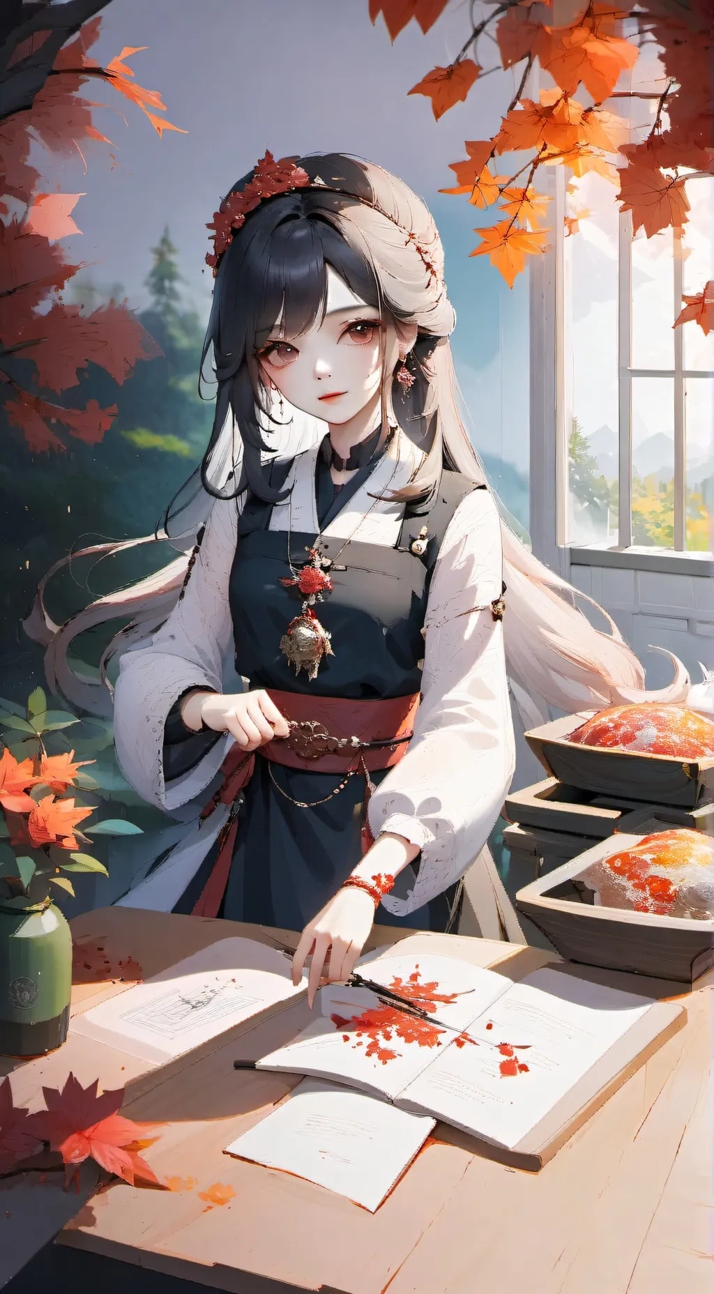 ai character: Zoe background