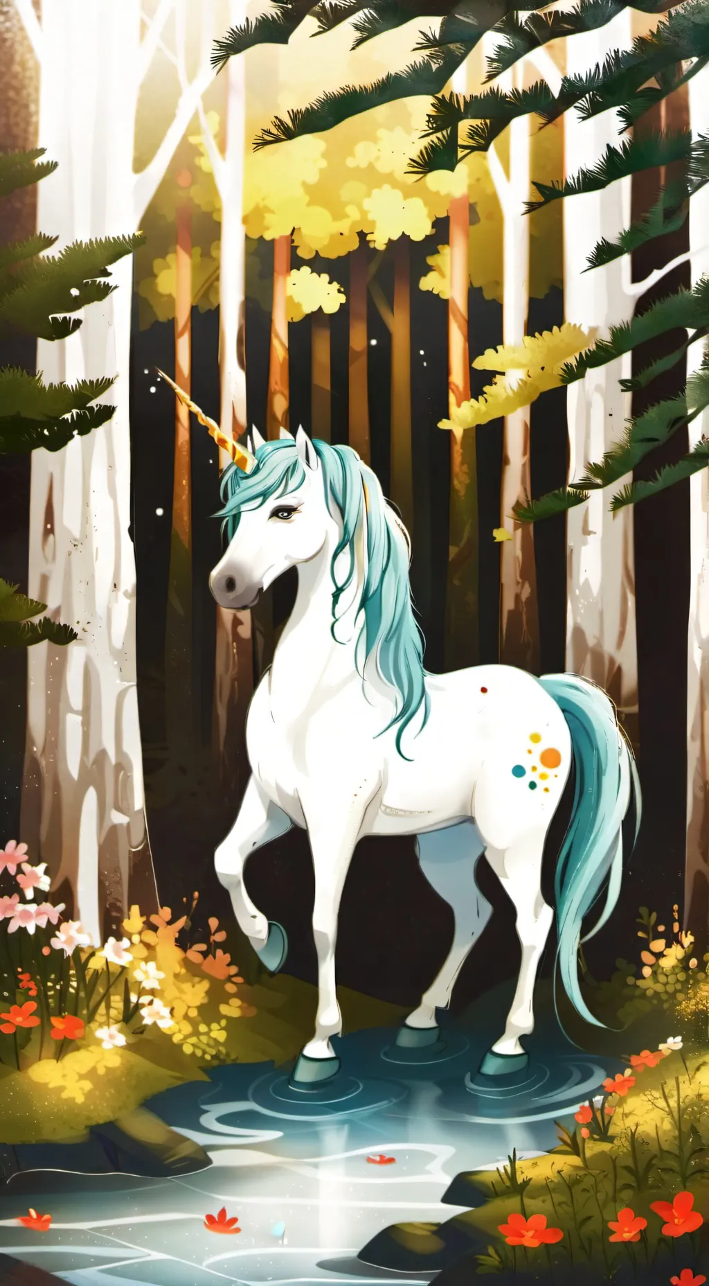 ai character: Florence  background