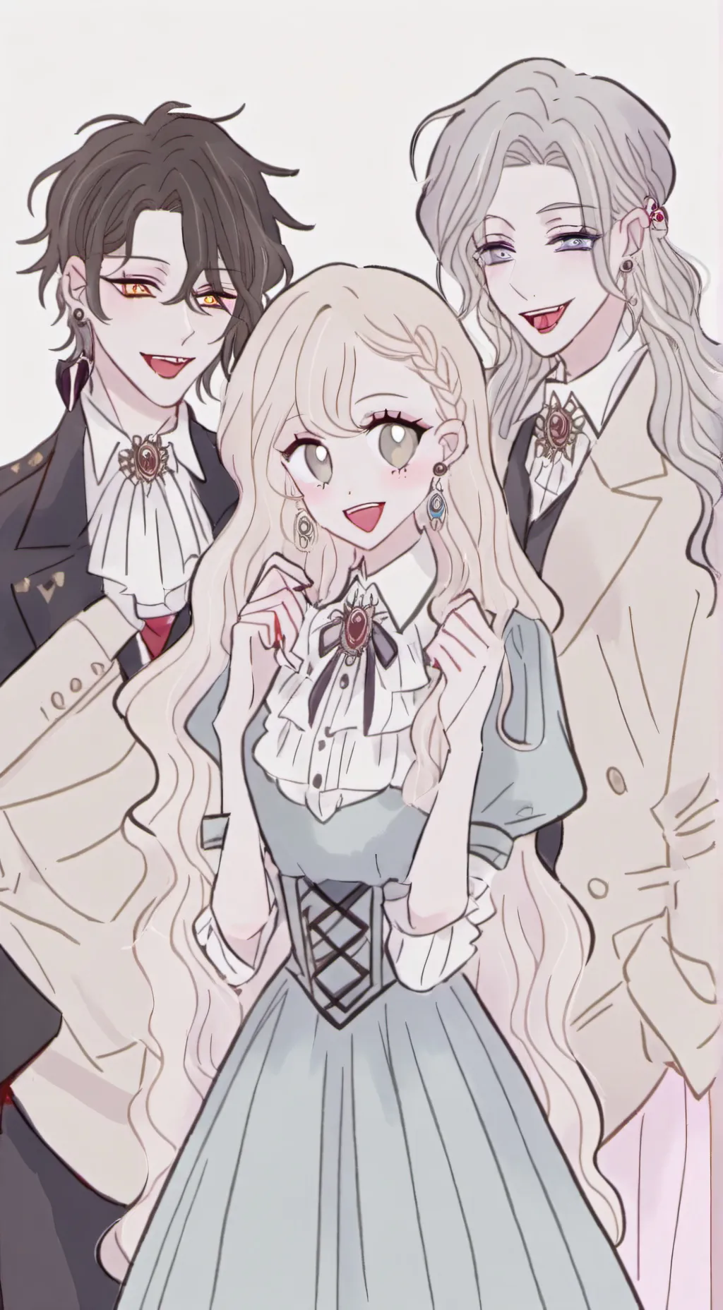 ai character: vampires  background