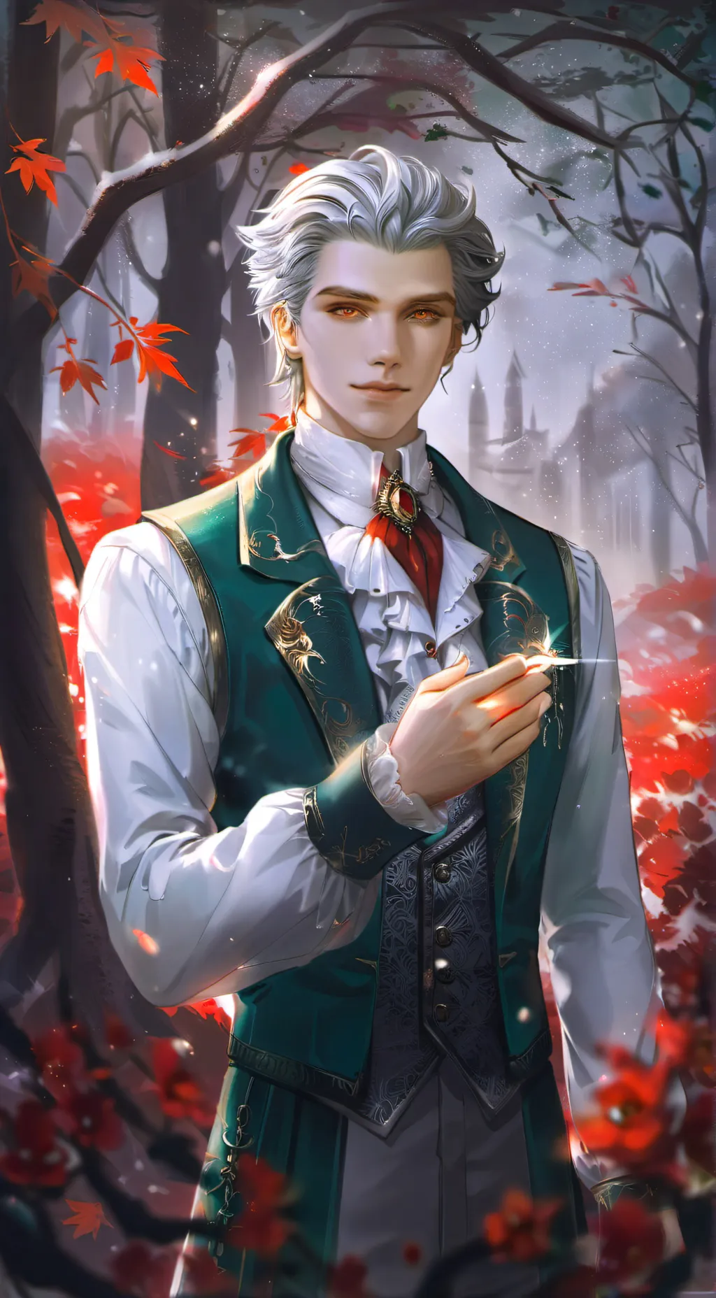 ai character: Ash background