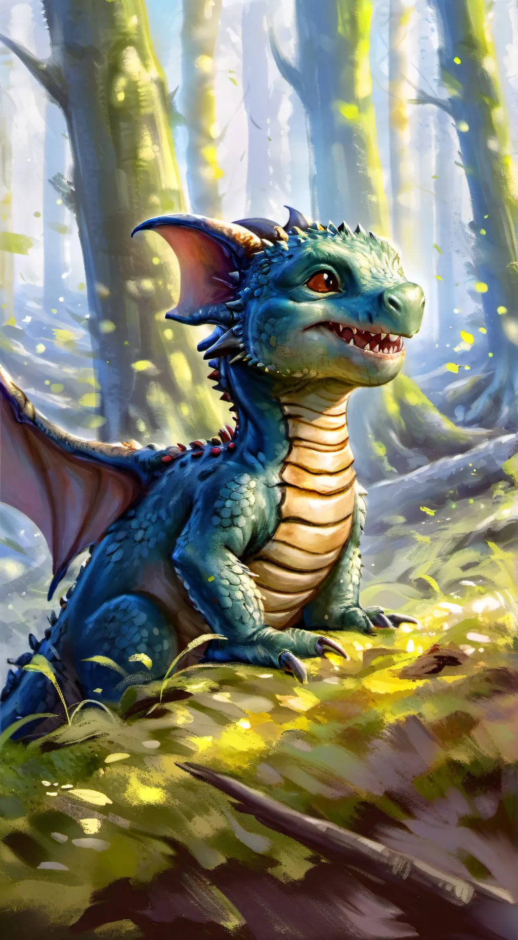 ai character: Dragon Rescue background