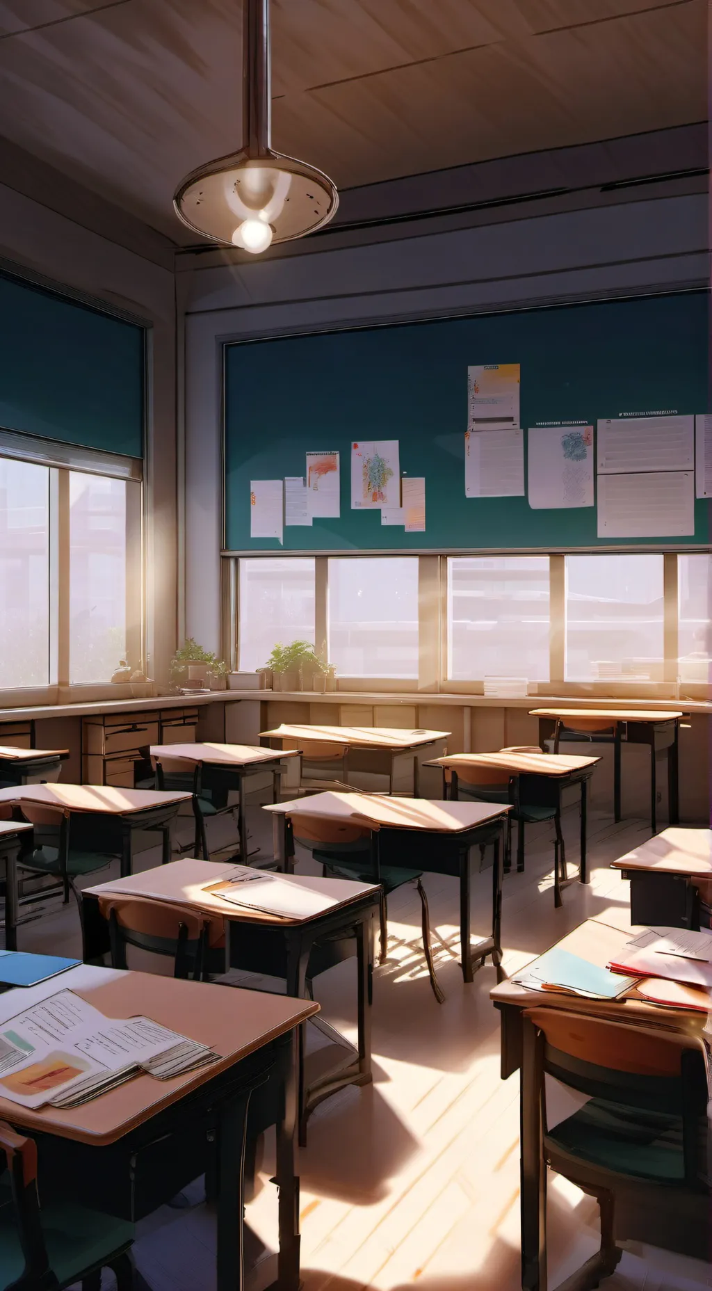 ai character: New student background
