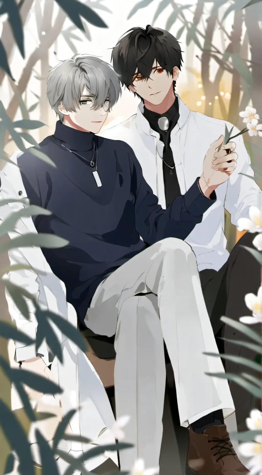 ai character: sam × jay  background