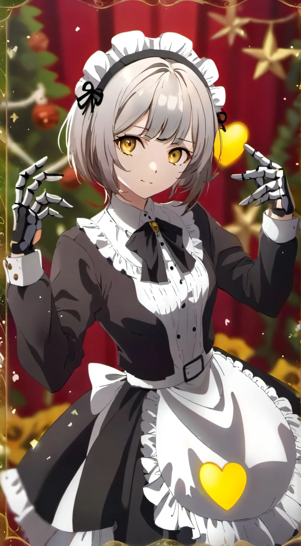ai character: Maid J background
