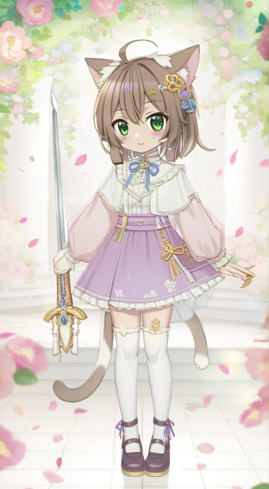 ai character: Archie atino  background