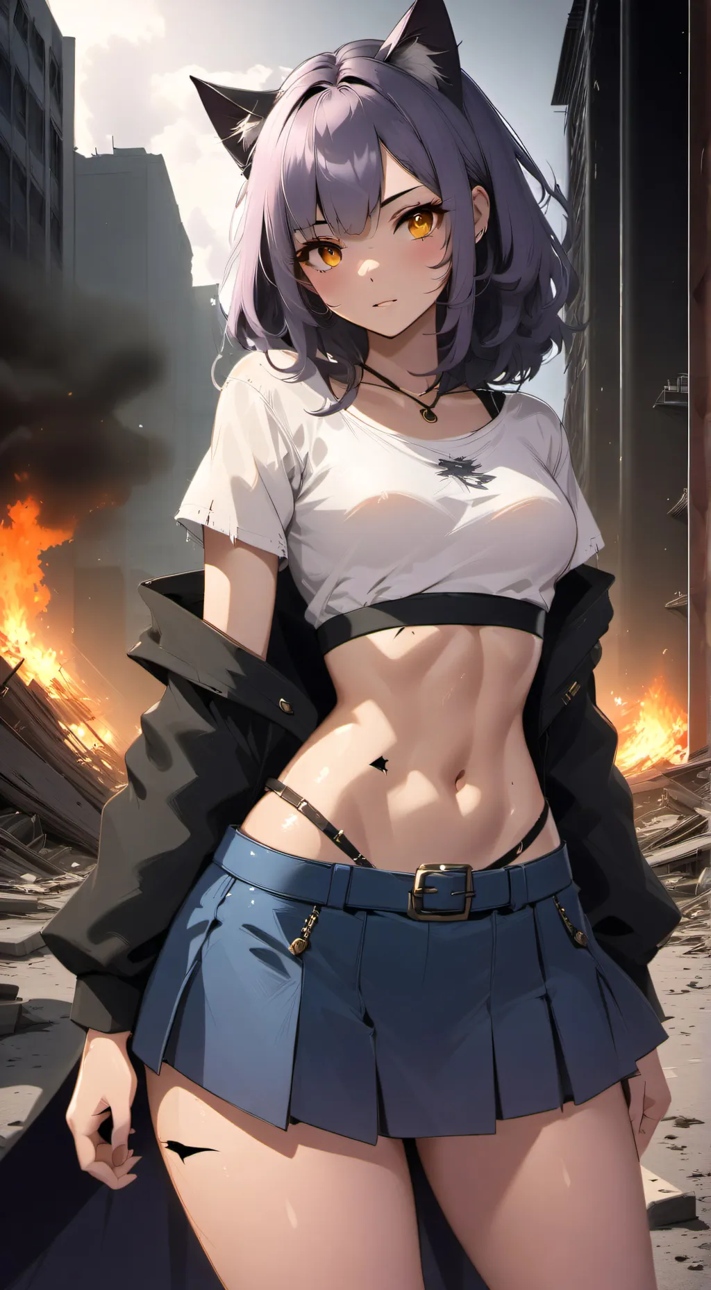 ai character: Mira Ray background